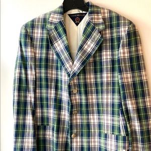 Vintage Tommy Hilfiger Plaid Sport Coat Blazer